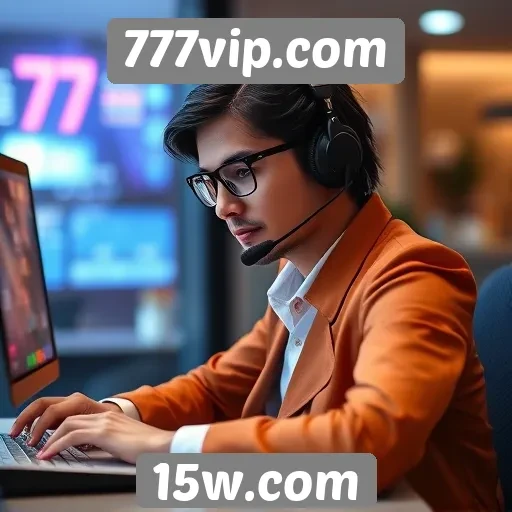 Suporte ao cliente no site 777vip.com